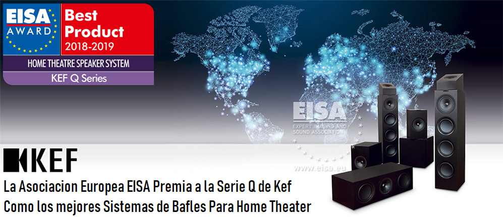 Kef Q Series Mejores Bafles para Home Theater 2018 - 2019 por EISA
